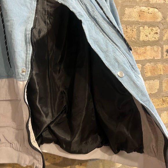 Trendy Color Block Corduroy Jacket - Zaful (Size Large) - Picture 5 of 6